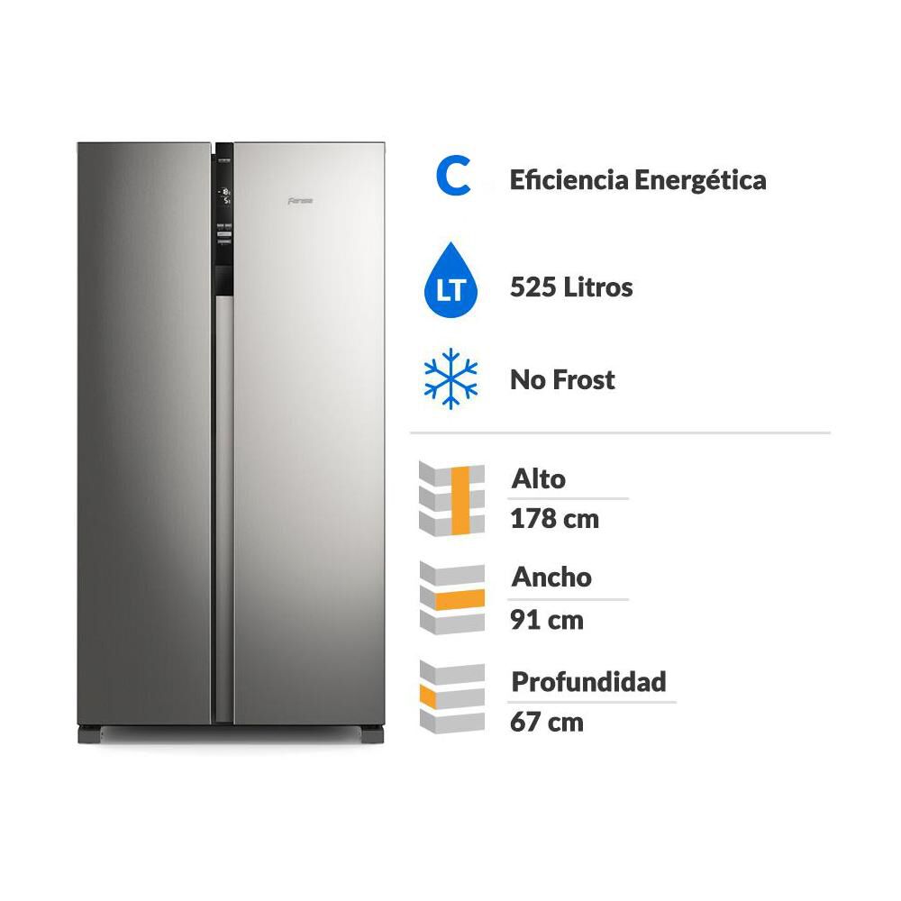 Refrigerador Side By Side Fensa SFX530 / No Frost / 529 Litros / C image number 1.0